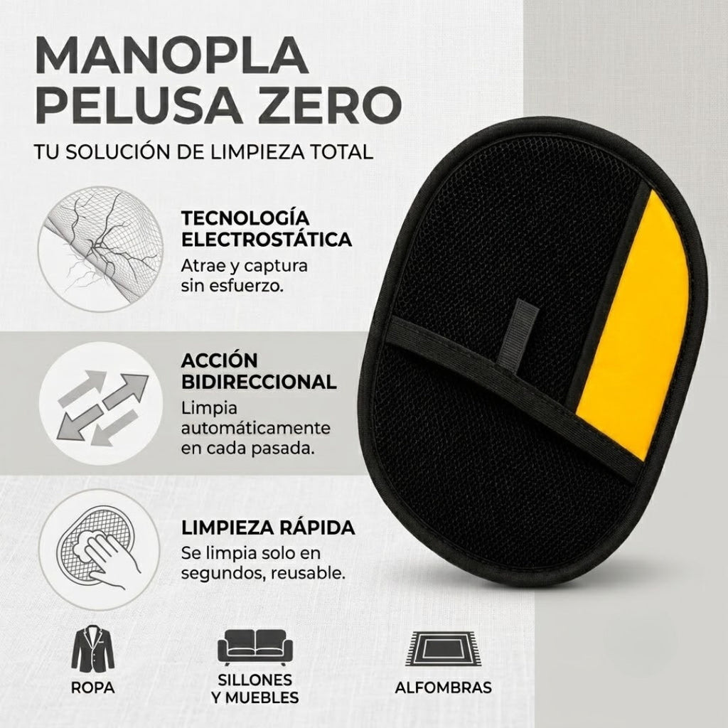 Manopla Pelusa Zero